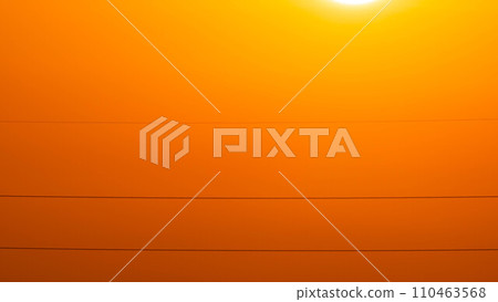 Beautiful nature morning with orange, yellow sunshine and fluffy clouds. Time lapse of clouds and sunrise. Beautiful nature morning with orange, yellow sunshine and fluffy clouds. Time lapse of clouds and sunrise. 110463568