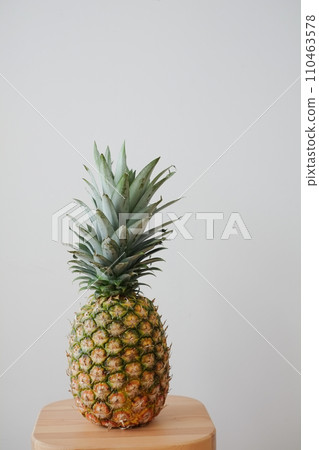 Pineapple on the mini table Pineapple on the mini table 110463578