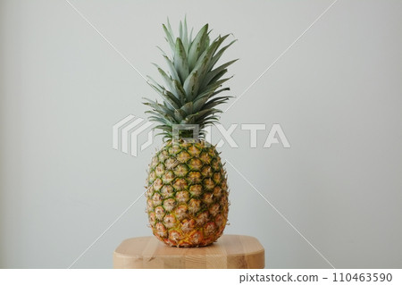 Pineapple on the mini table Pineapple on the mini table 110463590