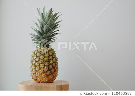 Pineapple on the mini table Pineapple on the mini table 110463592