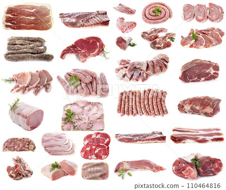 pork meats in studio pork meats in studio 110464816