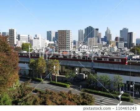 View from Fujizuka of Shinagawa Shrine (Keikyu Line, Rainbow Bridge, etc.) 110465243