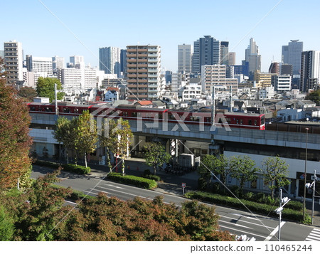 View from Fujizuka of Shinagawa Shrine (Keikyu Line, Rainbow Bridge, etc.) View from Fujizuka of Shinagawa Shrine (Keikyu Line, Rainbow Bridge, etc.) 110465244