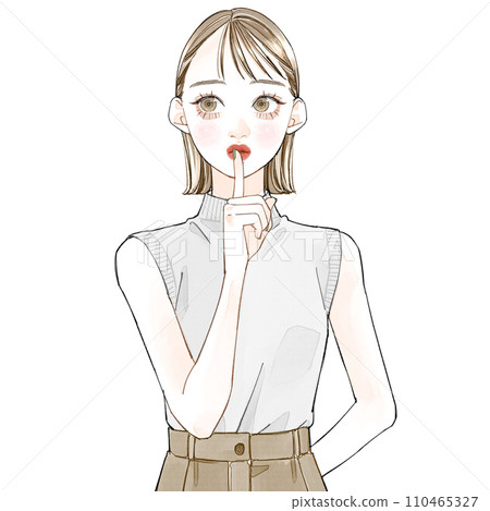 Secret pose Secret pose 110465327