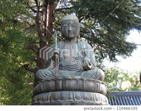 品川區品川寺的地藏菩薩銅像（江戶六地藏） 110466195