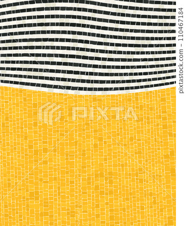 Mosaic tiles graphic background 3 110467184