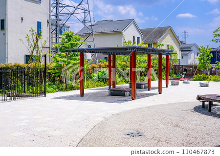 東高根森林公園設置防災涼棚（神奈川縣川崎市） 110467873