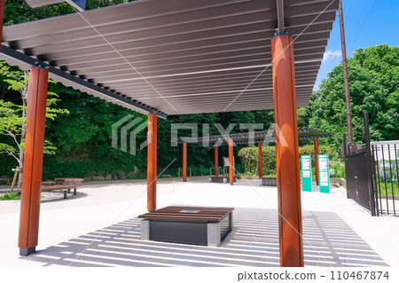 東高根森林公園設置防災涼棚（神奈川縣川崎市） 110467874