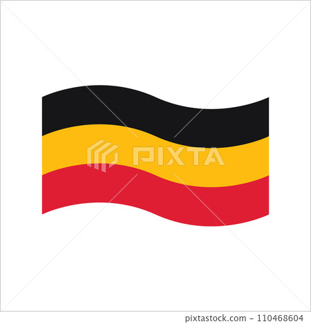 belgium flag icon vector template belgium flag icon vector template 110468604