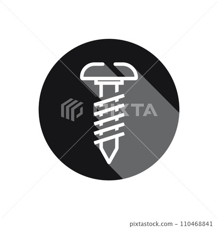 screw icon vector screw icon vector 110468841