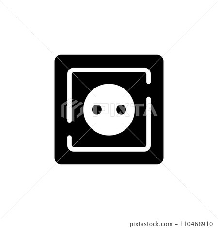 socket icon vector 110468910