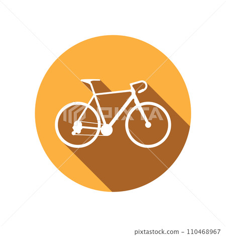 cyclocross bike icon vector cyclocross bike icon vector 110468967