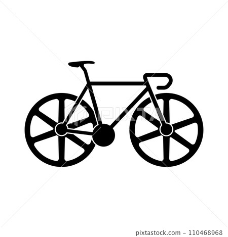 track bike icon vector track bike icon vector 110468968