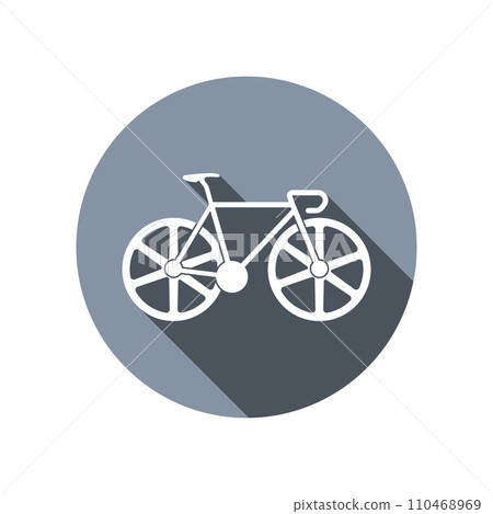 track bike icon vector track bike icon vector 110468969
