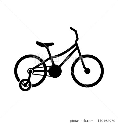 children bike icon vector children bike icon vector 110468970