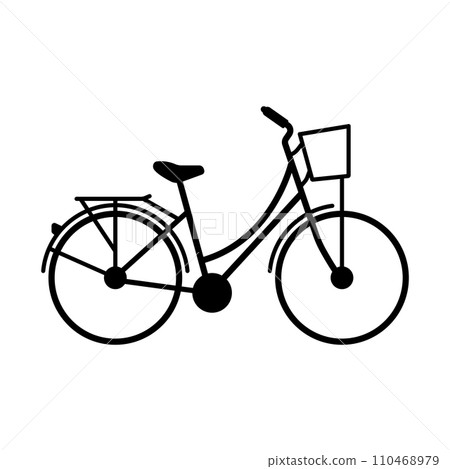 city bike icon vector city bike icon vector 110468979