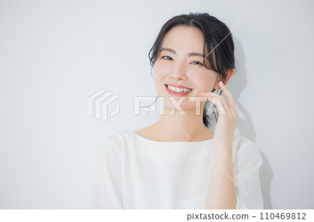 White one piece woman 110469812