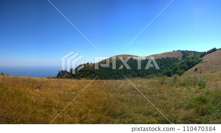 mountains in Crimea in summer panorama 110470384
