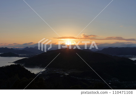 First sunrise of Reiwa 6 (from Shonai Peninsula, Shikoku/January 1st) Takuma on the left, Nio on the right First sunrise of Reiwa 6 (from Shonai Peninsula, Shikoku/January 1st) Takuma on the left, Nio on the right 110471108