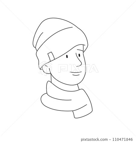 Young Man With Hat Young Man With Hat 110471846