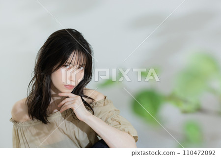 美女形象 美女形象 110472092