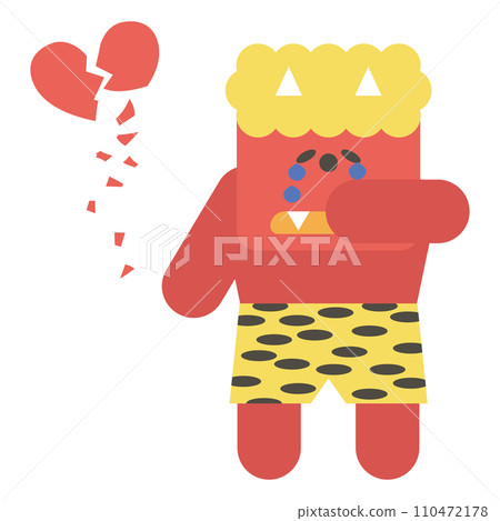 Heartbroken red demon 110472178