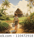 Pumping water 110472918