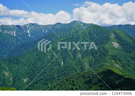 從宿部山到大旭岳的山脊線 從宿部山到大旭岳的山脊線 110473006