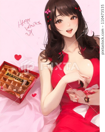 情人節 美容 情人節 巧克力 情人節 110473535