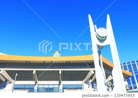 東京都千代田區日本武道館風景 東京都千代田區日本武道館風景 110473953