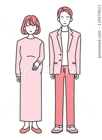 Young couple pregnant wife and husband Young couple pregnant wife and husband 110474011