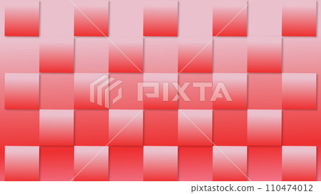 The gingham gorgeous background image is made up of squares in a red tone 110474012