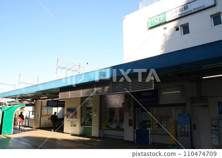 In front of JR Kaminakazato Station 110474709