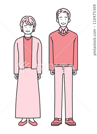 Senior generation couple Senior generation couple 110475309
