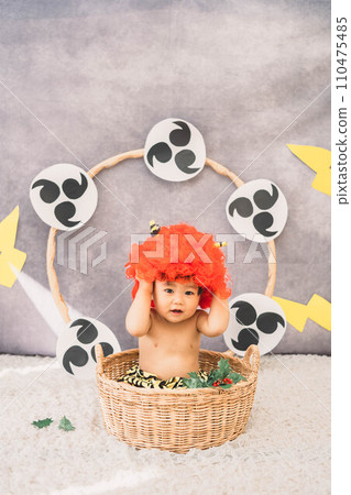 寶寶變成紅色惡魔 寶寶變成紅色惡魔 110475485