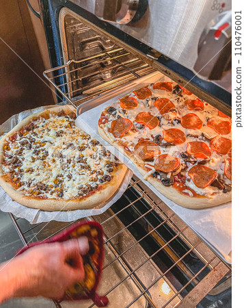 Bake a pizza Bake a pizza 110476001