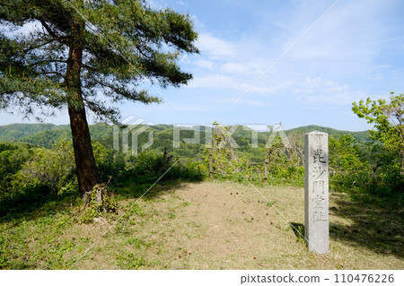 Joetsu City, Niigata Prefecture_Kasugayama Castle Bishamondo Ruins 2_2023_April Joetsu City, Niigata Prefecture_Kasugayama Castle Bishamondo Ruins 2_2023_April 110476226