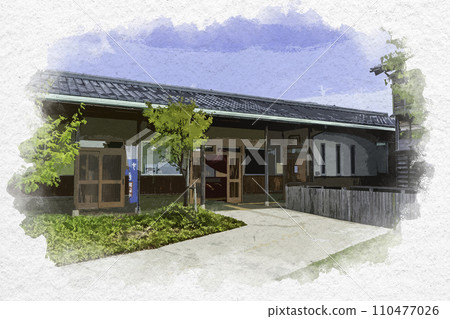 水彩風格 越前蘆原溫泉 蘆原浪漫館 福井縣蘆原市 水彩風格 越前蘆原溫泉 蘆原浪漫館 福井縣蘆原市 110477026