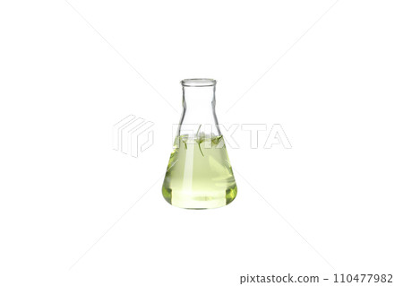 PNG, Test tube with flowers, isolated on white background 110477982