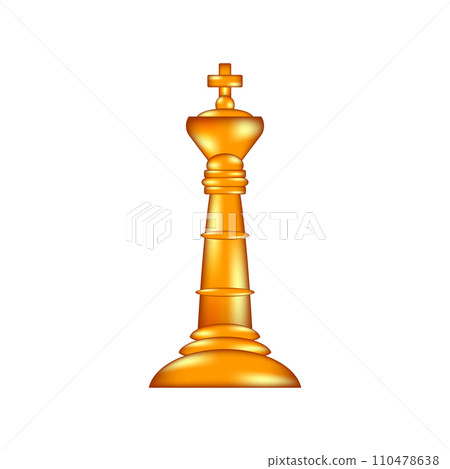 Chess king icon. 110478638
