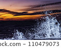 Splashing wave on the Black sea. 110479073