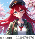 戴著墨鏡的高中女孩 110479470