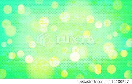 Green bokeh background for seasonal, holidays,  celebrations and various design works 110480227