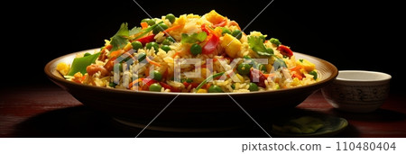 Chinese fried rice Chinese fried rice 110480404