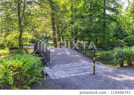Bridge in the park of Wroclaw Bridge in the park of Wroclaw 110480741