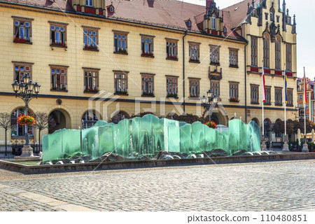 Fountain on Market square 110480851