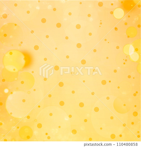 Yellow square  bokeh background for seasonal, holidays, celebrations and all design works 110480858