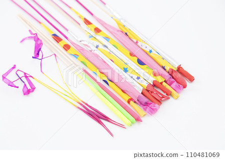 Fireworks White Background 110481069