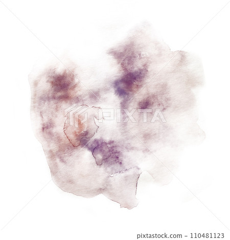 Watercolor abstract blue and purple splash illustration isolated on white background. Hand drawn Texture of night, clouds, sunset, afterglow, sorcery. Satin texture of magic, cold wind frost winter Watercolor abstract blue and purple splash illustration isolated on white background. Hand drawn Texture of night, clouds, sunset, afterglow, sorcery. Satin texture of magic, cold wind frost winter 110481123