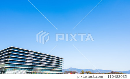 「萬億日圓工廠」熊本工廠興建工地「台積電」（JASM）台積電日本（冬季）熊本縣菊代市 110482085